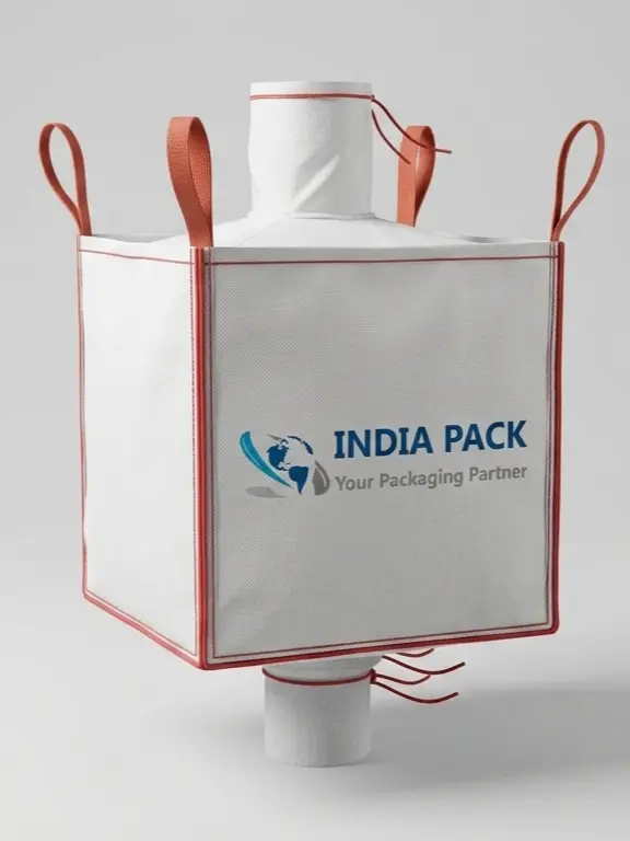 India Pack -Top Spout Discharge Spout   FIBC | Jumbo Bag