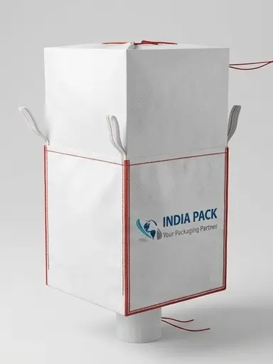 India Pack -  Top Skirt discharge Spout FIBC | Jumbo Bag