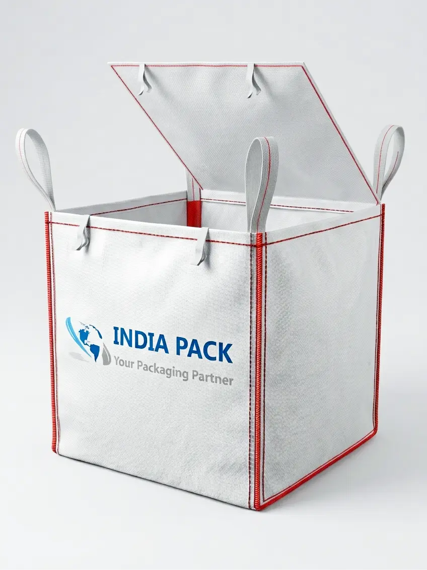India Pack -  top flap flat bottom FIBC | Jumbo Bag