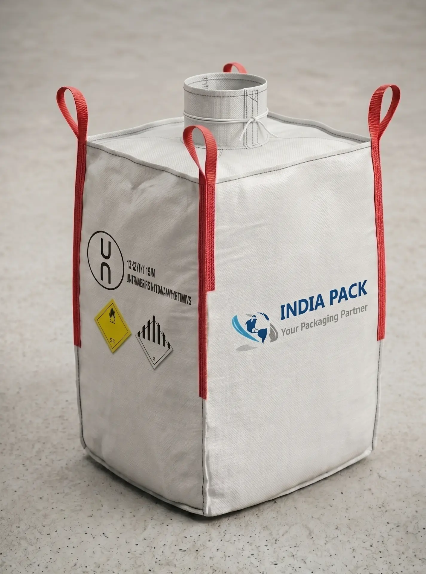 India Pack -  Hazardous Material UN certified bags  FIBC | Jumbo Bag