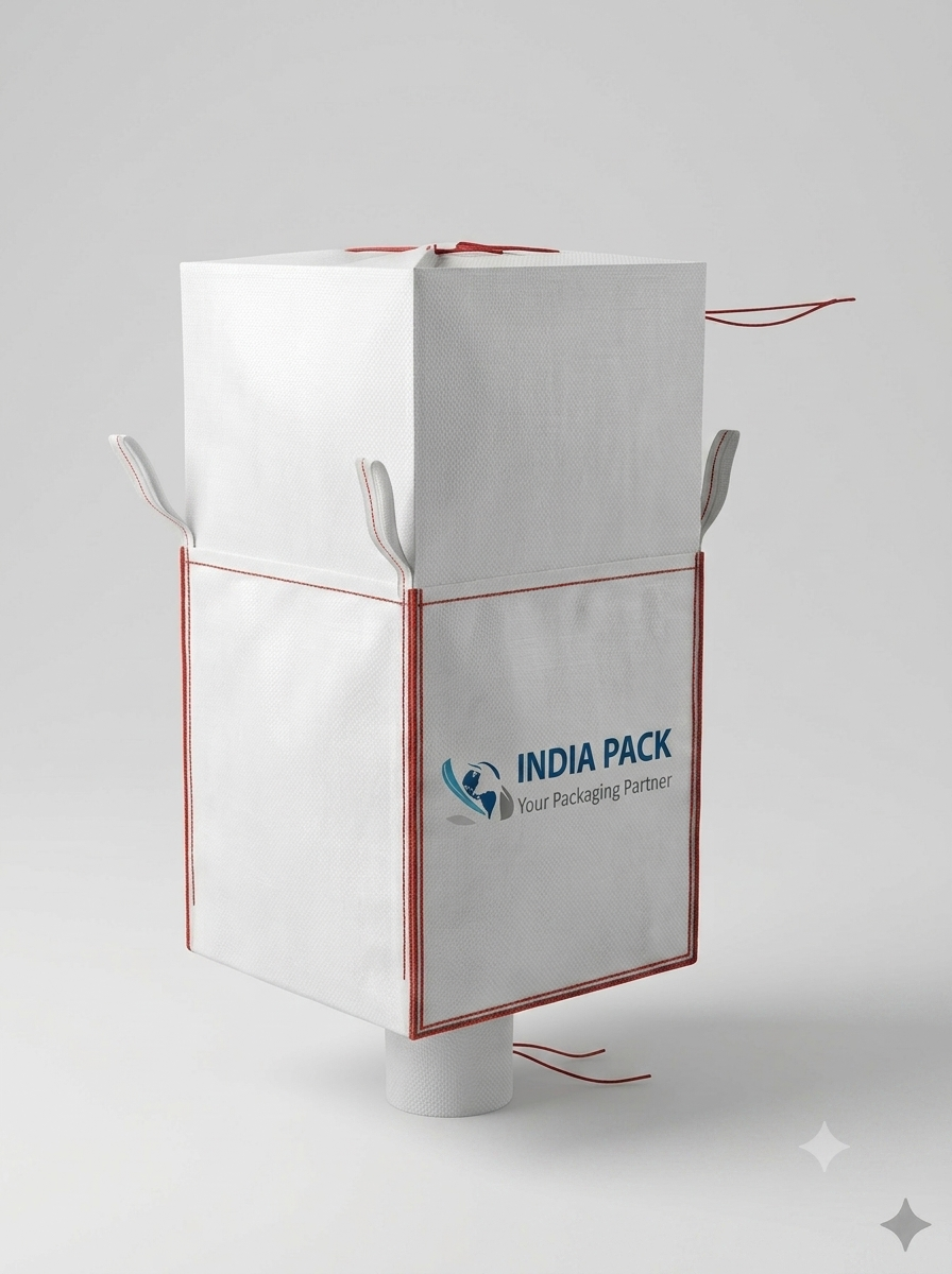 Skirt Top Discharge Spout FIBC Bag Supplier India